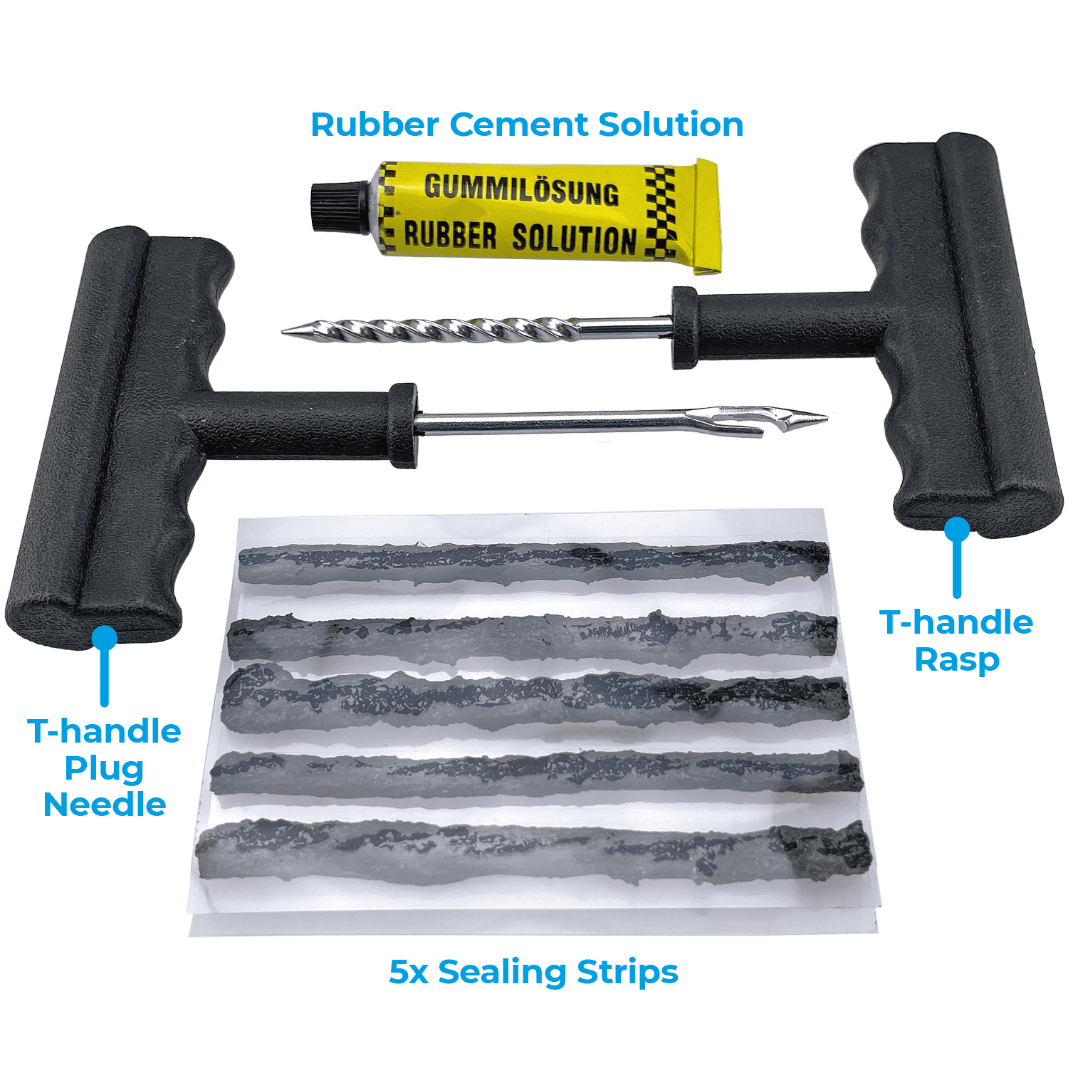 SIMPLY AUTO 8-PIECE TYRE REPAIR KIT - Image 2